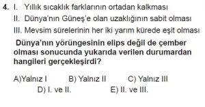 9. Sınıf Coğrafya Test 7 Soru-4