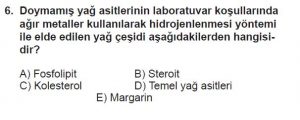 Mezun Biyoloji A Test 5 Soru-6