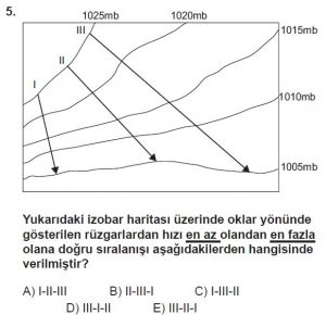 Mezun Coğrafya Test 10 Soru-5