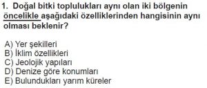 Mezun Coğrafya Test 12 Soru-1