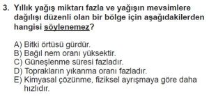 Mezun Coğrafya Test 12 Soru-3