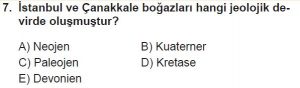Mezun Coğrafya Test 13 Soru-7