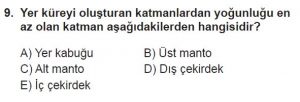 Mezun Coğrafya Test 13 Soru-9