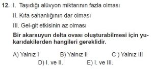 Mezun Coğrafya Test 14 Soru-12