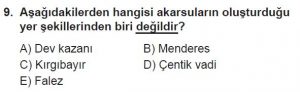 Mezun Coğrafya Test 14 Soru-9
