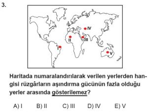 Mezun Coğrafya Test 15 Soru-3