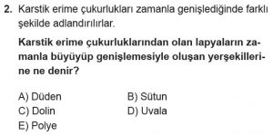 Mezun Coğrafya Test 16 Soru-2