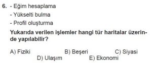 Mezun Coğrafya Test 2 Soru-6