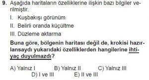 Mezun Coğrafya Test 2 Soru-9
