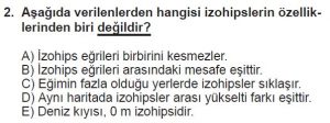 Mezun Coğrafya Test 3 Soru-2