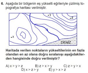 Mezun Coğrafya Test 3 Soru-6