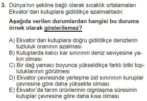 Mezun Coğrafya Test 4 Soru-3