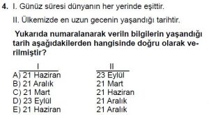 Mezun Coğrafya Test 6 Soru-4