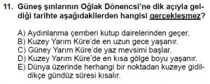 Mezun Coğrafya Test 7 Soru-11