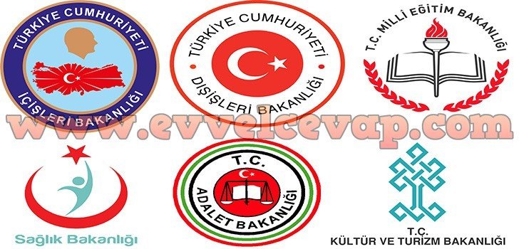 5. Sınıf Berkay Yayınları Bakanlıkların Amblemlerini Yapıyorum