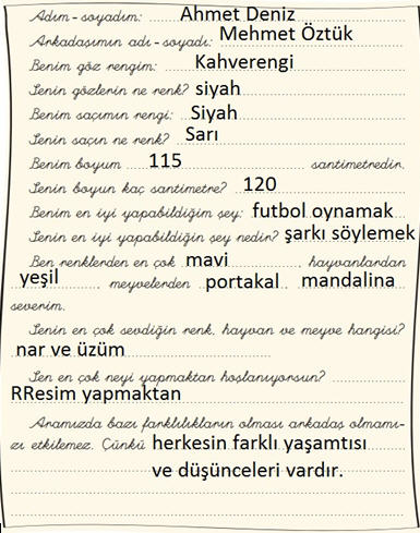 3. Sınıf Sevgi Yayınları Hayat Bilgisi Ders Kitabı 13. Sayfa Cevapları 1.Kitap Farklı Olmak Doğaldır Metni 3. Sınıf Sevgi Yayınları Hayat Bilgisi Ders Kitabı 13. Sayfa Cevapları 1.Kitap Farklı Olmak Doğaldır Metni