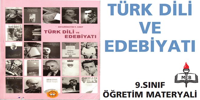 9. Sınıf Türk Dili ve Edebiyatı Kitabı Cevapları Meb Yayınları