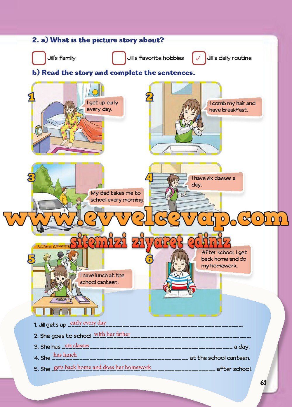 5. Sınıf Meb Yayınları İngilizce Ders Kitabı Sayfa 63 Cevabı