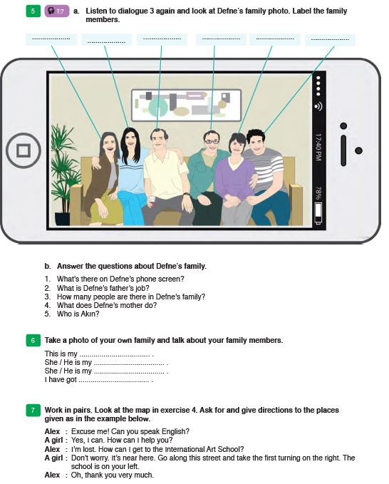 Read the dialogue and mark the sentences t true f false or. Listen and read диалог. Listen to the dialogue. 9 sinif family. Insert the missing words.