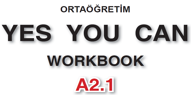 İngilizce Meb Yayınları Yes You Can A2.1 Workbook Cevapları