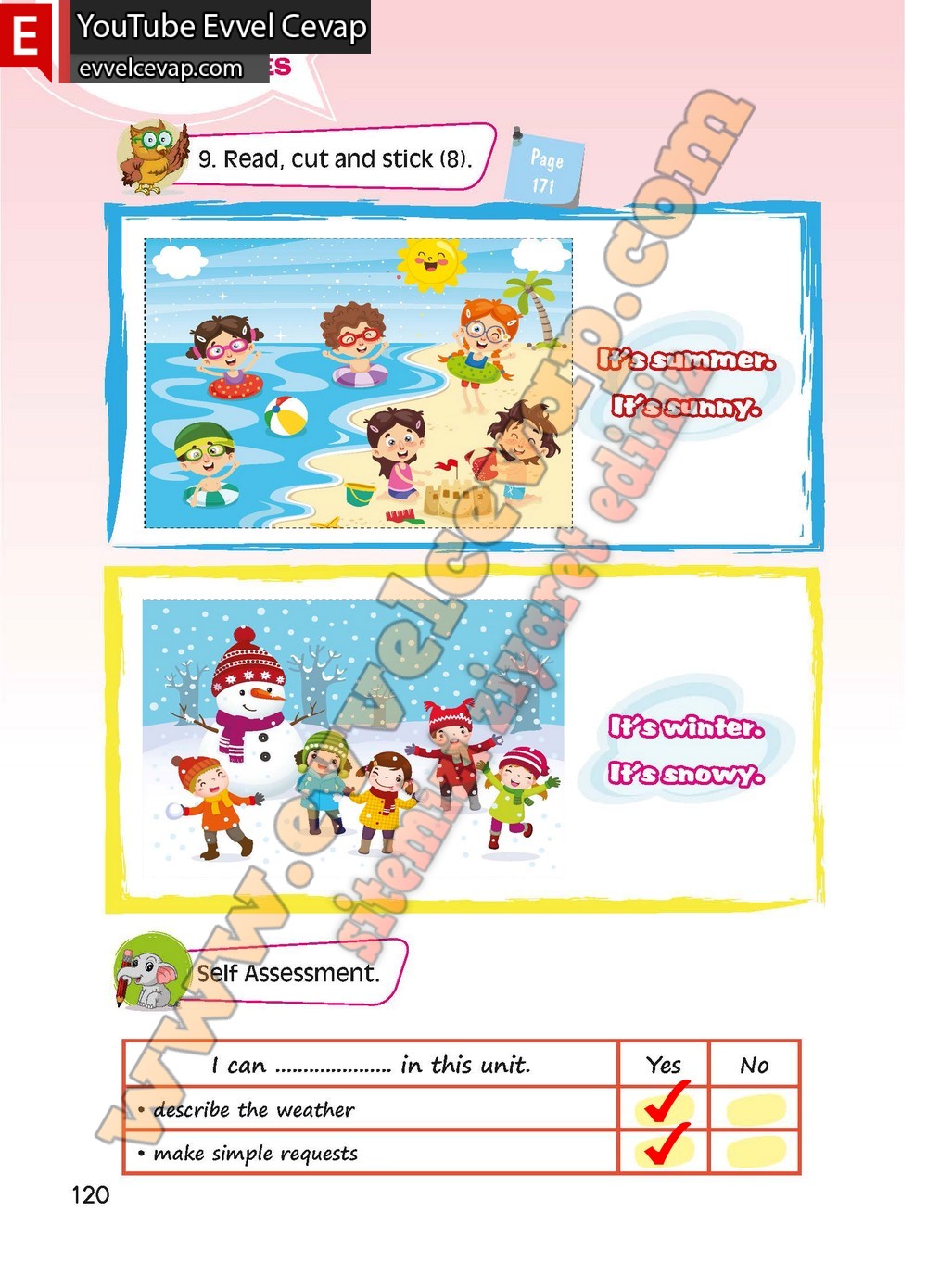 4 Sinif Ingilizce Fcm Yayincilik Ders Kitabi Cevaplari Sayfa 120