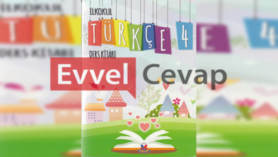 4. Sınıf Türkçe Ders Kitabı Cevapları Koza Yayınları