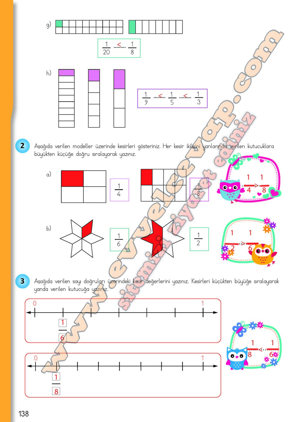 4 Sinif Matematik Meb Yayinlari Ders Kitabi Cevaplari Sayfa 138