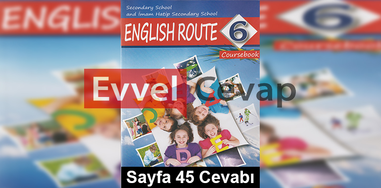 6. Sınıf İngilizce Monopol Yayınları Ders Kitabı Cevapları Sayfa 45 