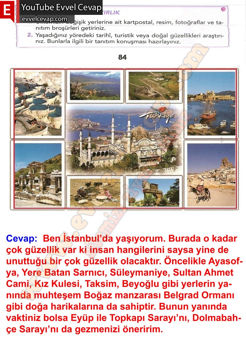 3. Sınıf Sonuç Yayınları Türkçe Ders Kitabı Cevapları Sayfa 85
