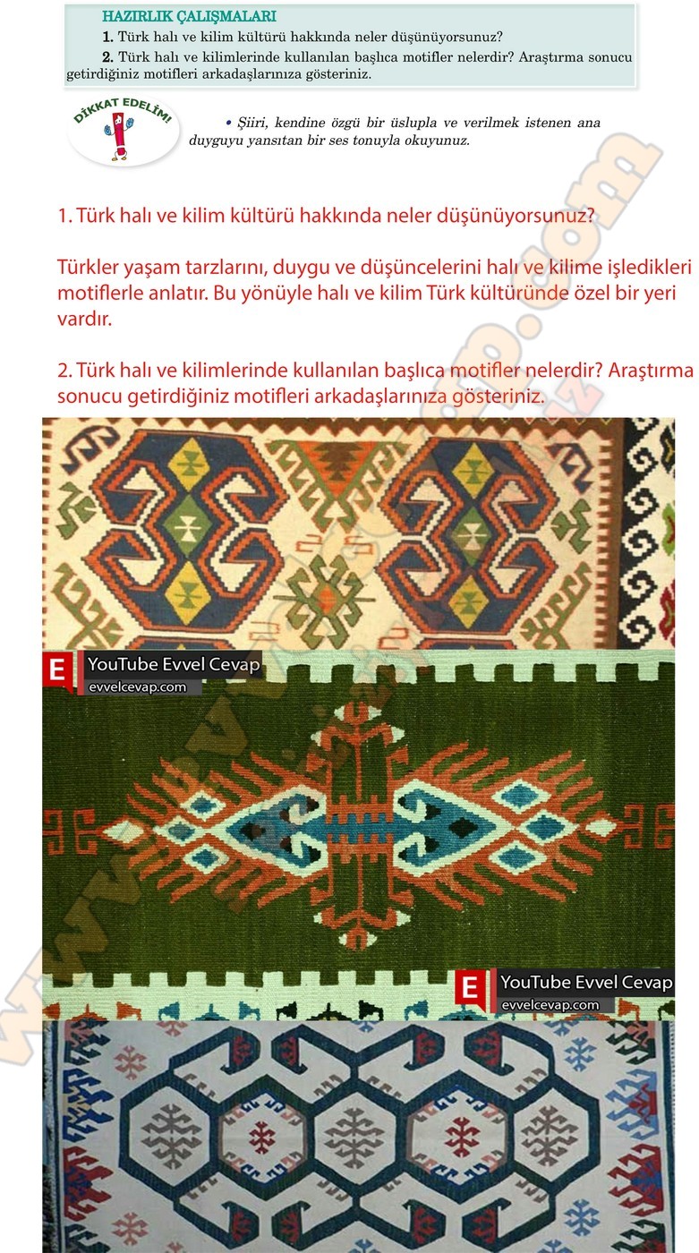 5. sınıf Anıttepe Yayıncılık Türkçe Ders Kitabı Cevapları Sayfa 104