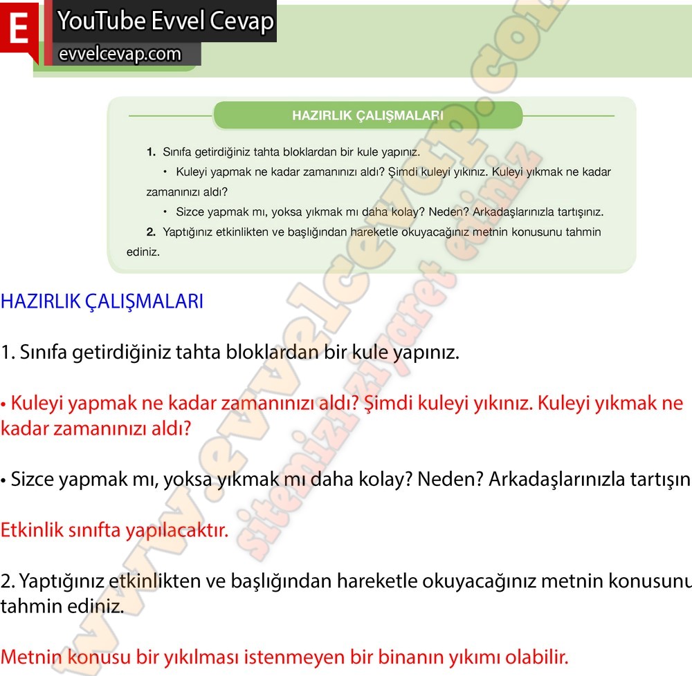 7. Sınıf Özgün Yayınları Türkçe Ders Kitabı Cevapları Sayfa 86