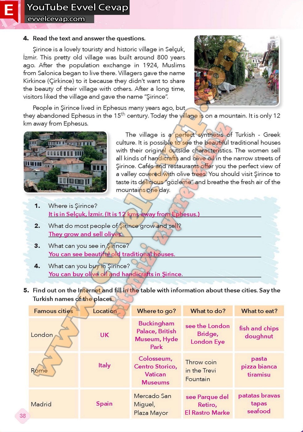 9 Sinif Ingilizce Calisma Kitabi Cevaplari Pasifik Yayinlari 6 Unite 9 Sinif Ingilizce Calisma Kitabi Cevaplari Pasifik Yayinlari 6 Unite