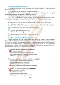 5 sınıf türkçe test soruları