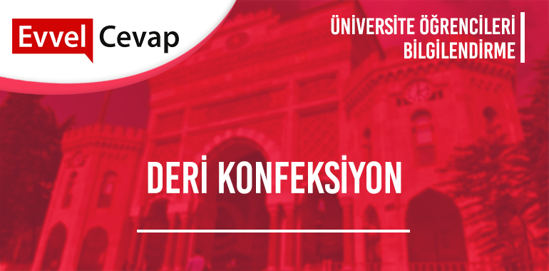 Deri Konfeksiyon 2 Yıllık Taban Puanları 2020 