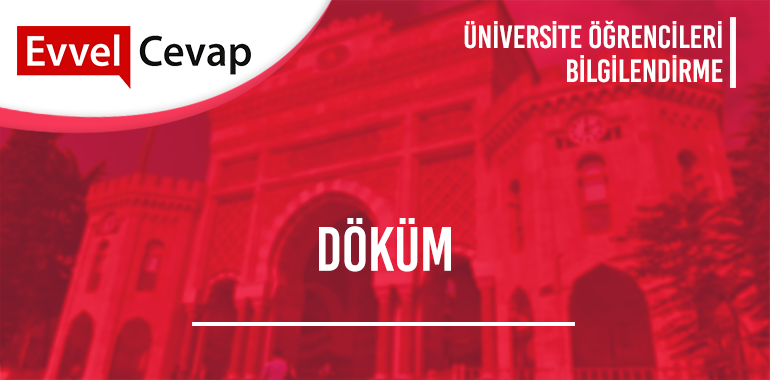 Döküm 2 Yıllık Taban Puanları 2020 