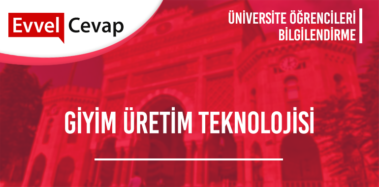 Giyim Üretim Teknolojisi 2 Yıllık Taban Puanları 2020 