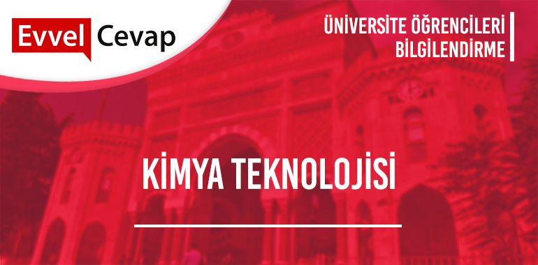 Kimya Teknolojisi 2 Yıllık Taban Puanları 2020 