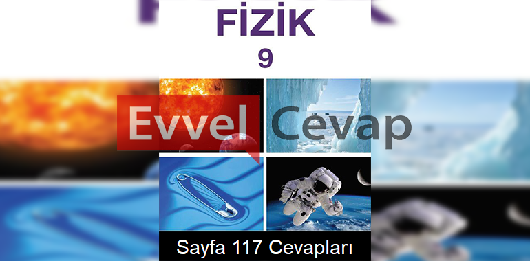 9. Sınıf Fizik Meb Yayınları Ders Kitabı Cevapları Sayfa 117