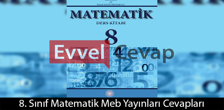 8. Sınıf Matematik Ders Kitabı Cevapları Meb