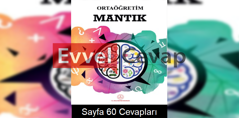 Mantık Ders Kitabı Cevapları Meb Yayınları Sayfa 60 