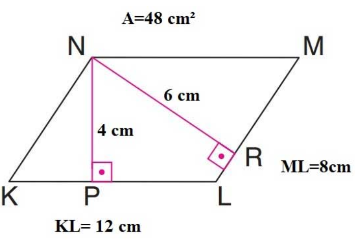 На рисунке представлен параллелограмм klmn найдите kn и nm