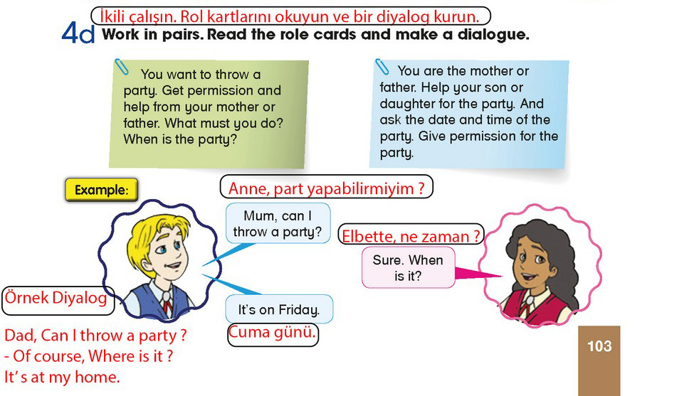 Answer the text in pairs. Work in pairs. Dialogue for Kids два героя. Make a Dialogue. Символ work in pairs.