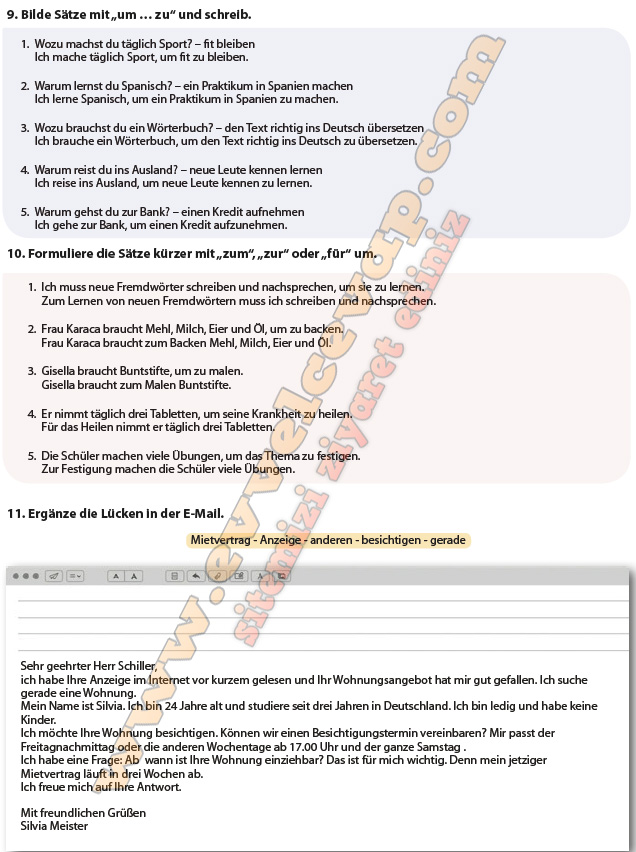 Almanca B1 Mektup örnekleri Pdf Almanca B1.1 Çalışma Kitabı Sayfa 37 Cevapları Meb Yayınları