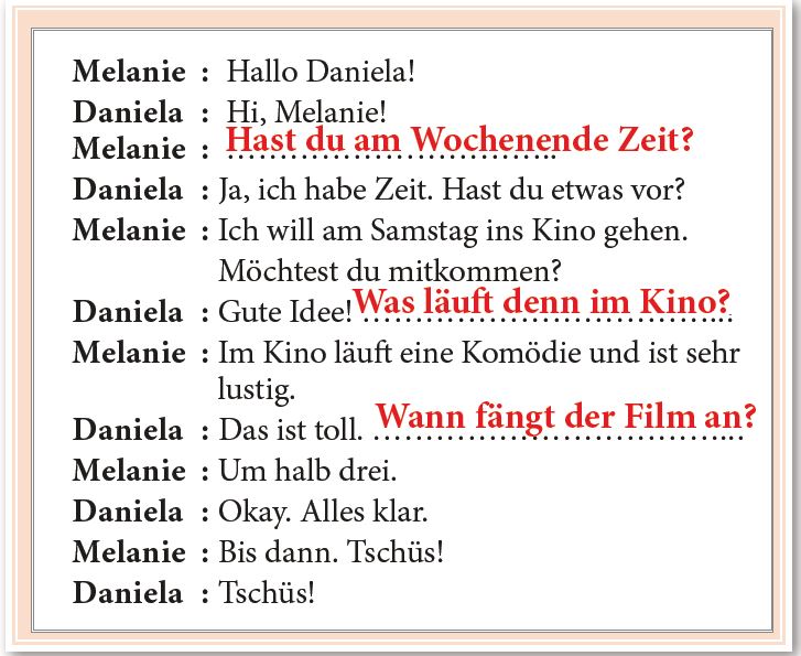 Lies die Dialoge und ordne sie den Geschäften zu!