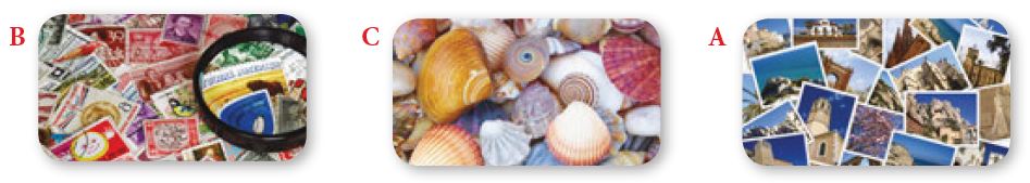 Ordne die Texte den Fotos zu!