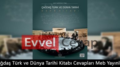 Çağdaş Türk ve Dünya Tarihi Ders Kitabı Cevapları Meb Yayınları