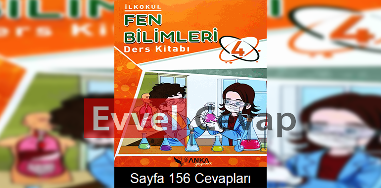 4. Sınıf Fen Bilimleri Ders Kitabı Sayfa 156 Cevapları Anka Yayınevi