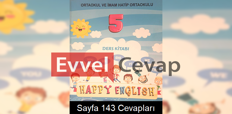 5. Sınıf İngilizce Ders Kitabı Sayfa 143 Cevapları Başak Yayıncılık 