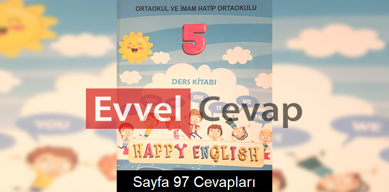 5. Sınıf İngilizce Ders Kitabı Sayfa 97 Cevapları Başak Yayıncılık 