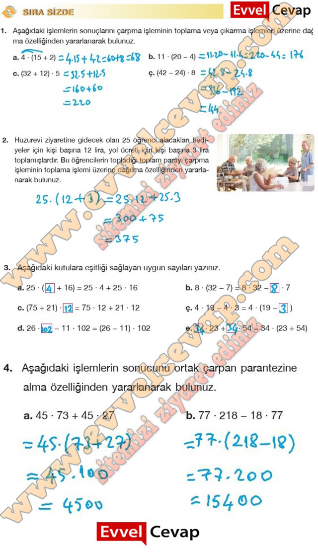 6 Sinif Matematik Ders Kitabi Sayfa 23 Cevaplari Enguru Yayinlari